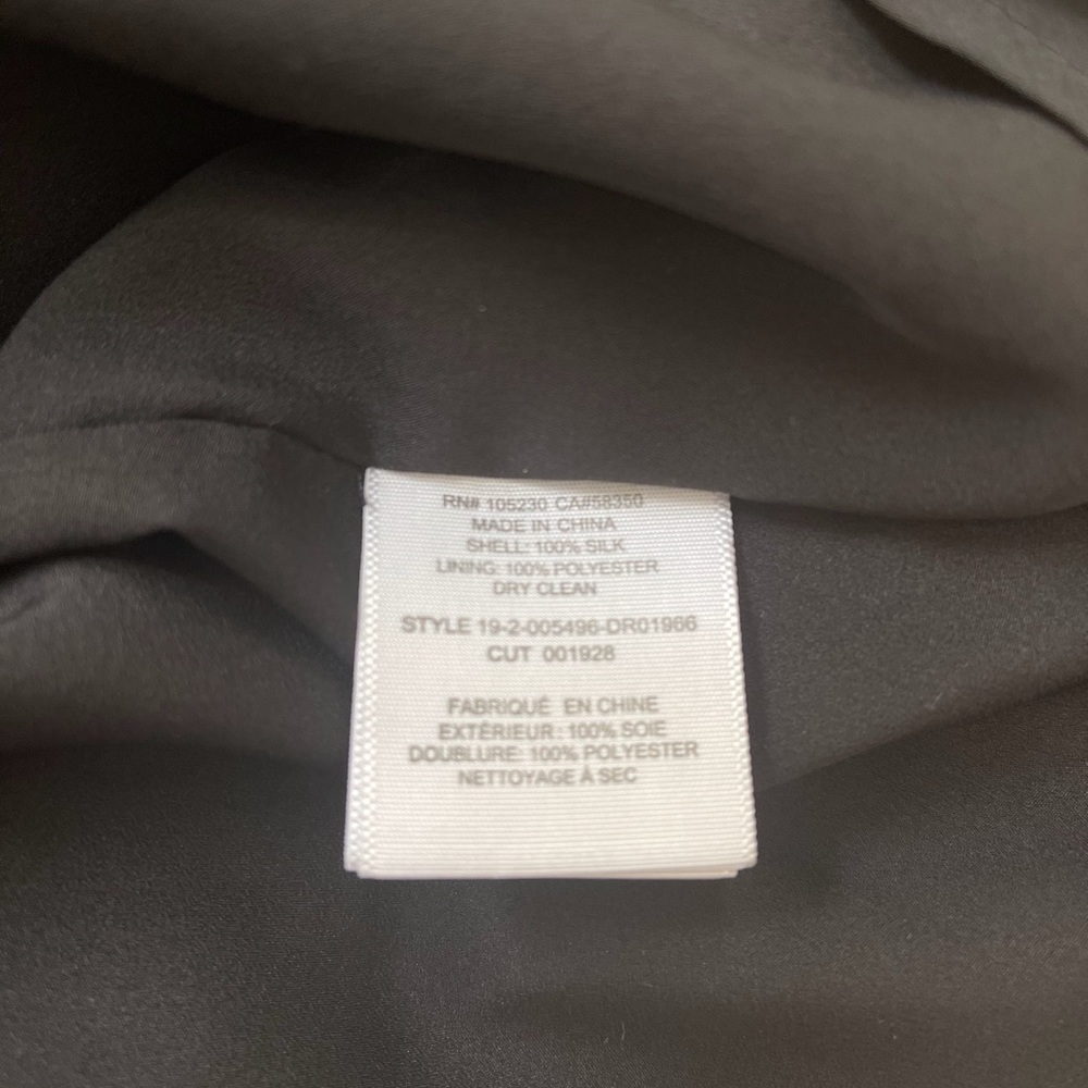 Joie Andora Geo Print Silk Chiffon Dress Sz Medium - Picture 11 of 12